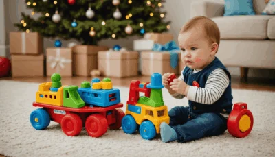 Jouets Noël 0-2 ans : sélection Fisher-Price et VTech